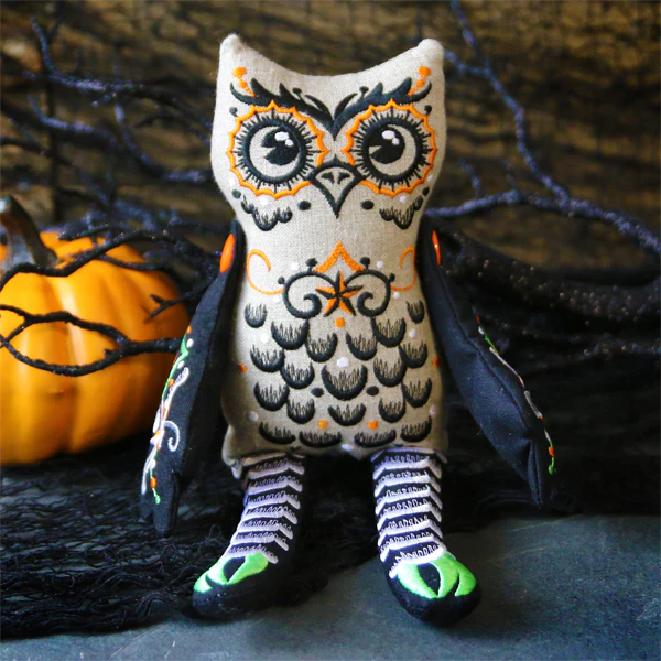 Sp-Whoo-ky Owl Doll (In-the-Hoop) - Image 3