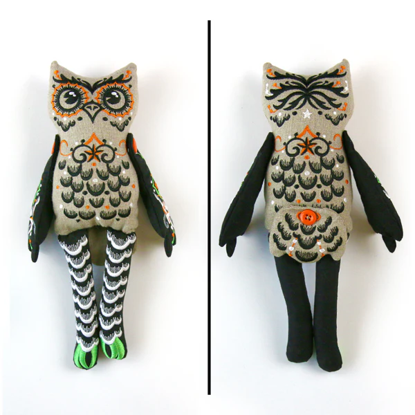Sp-Whoo-ky Owl Doll (In-the-Hoop) - Image 4