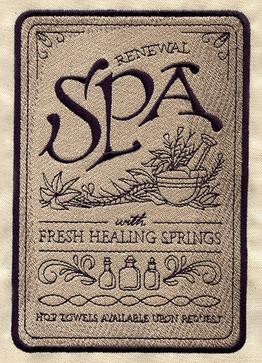 Spa Sign - Image 2