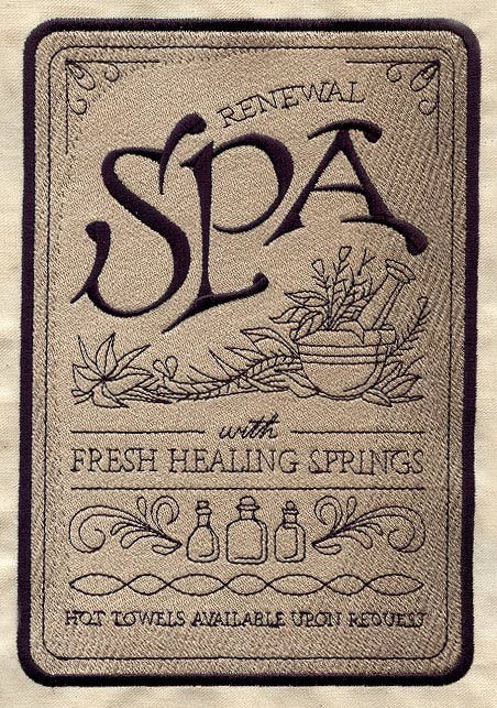 Spa Sign - Image 3