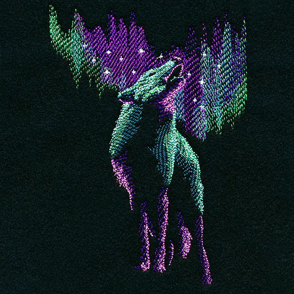 Spectacular Northern Lights Wolf - Image 7