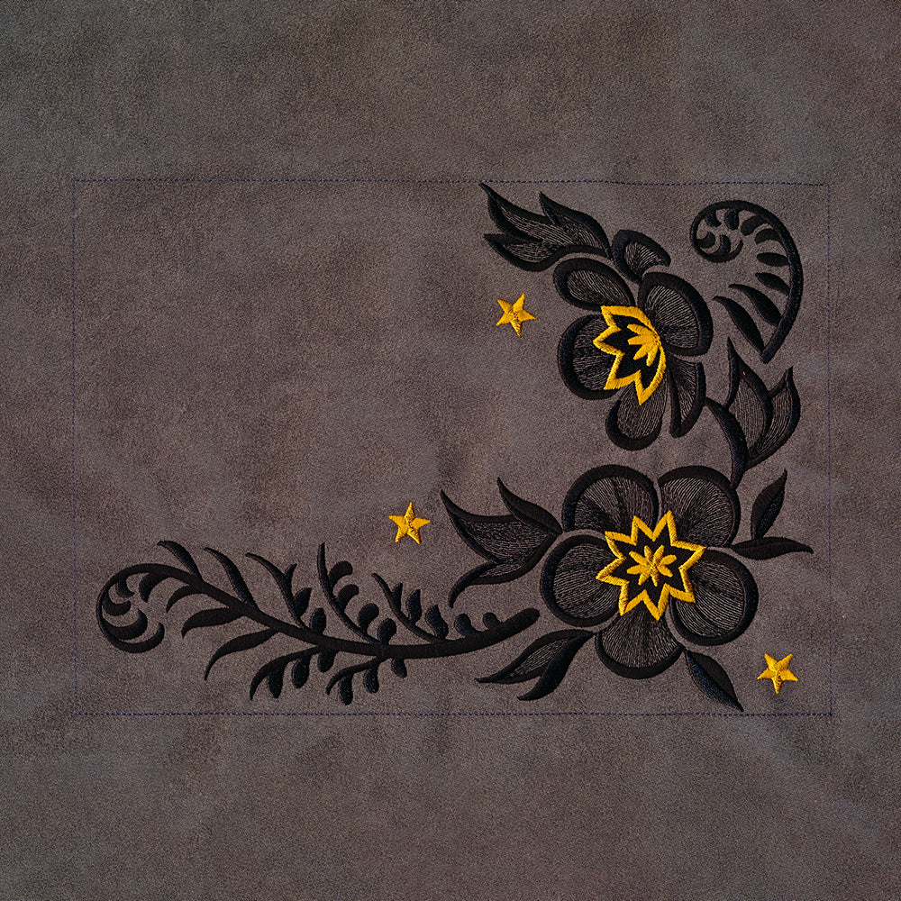 Spooky Floral Corners - Bottom Right - Image 5
