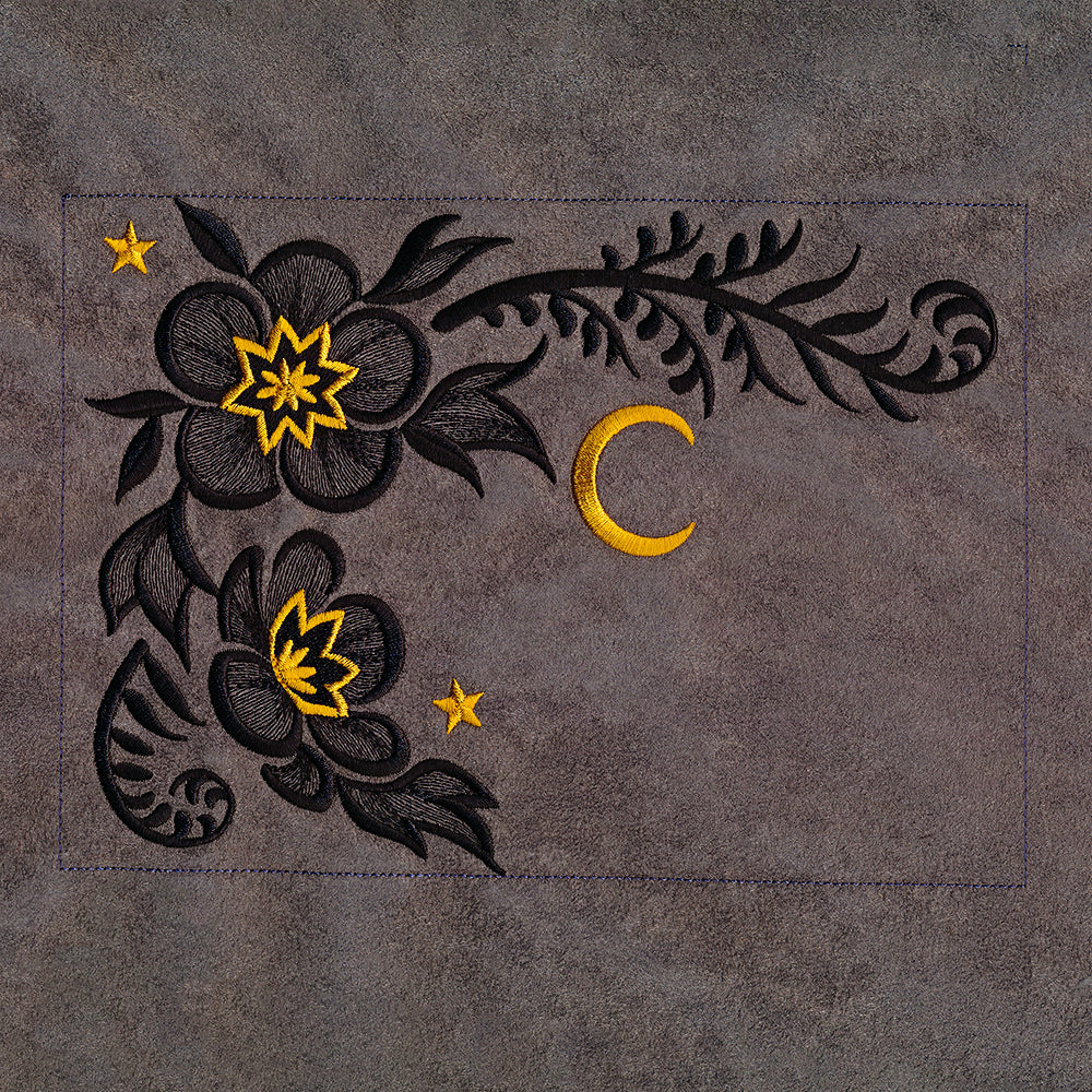 Spooky Floral Corners - Top Left - Image 3