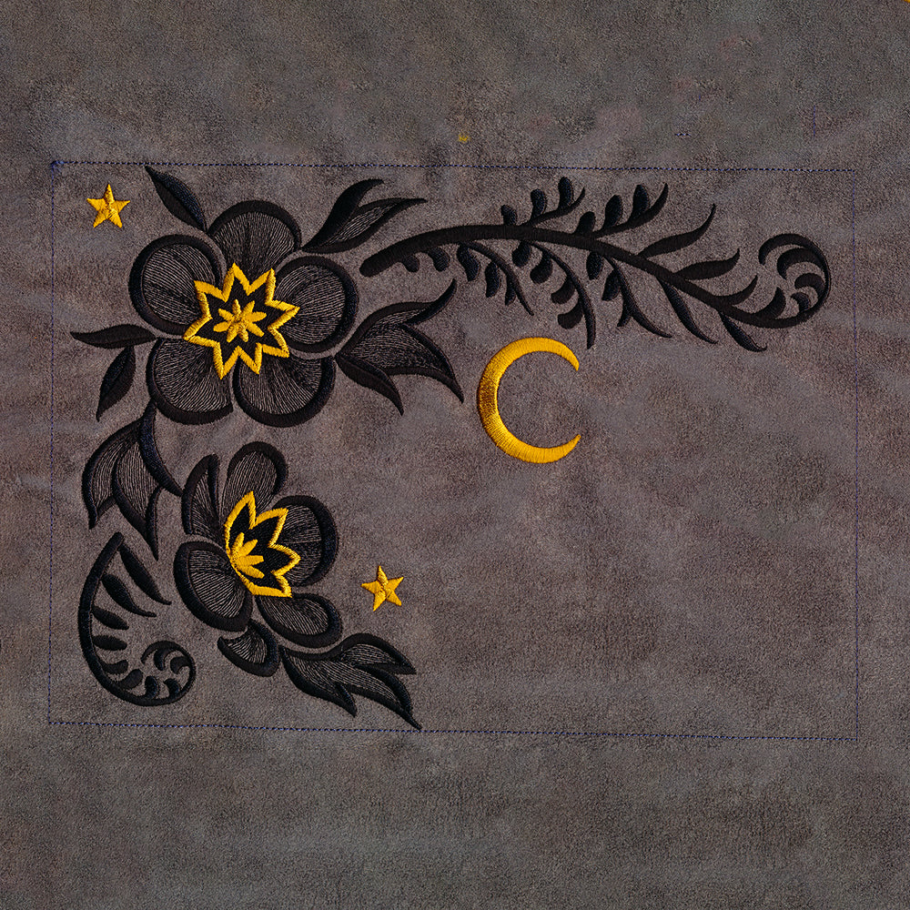 Spooky Floral Corners - Top Left - Image 5