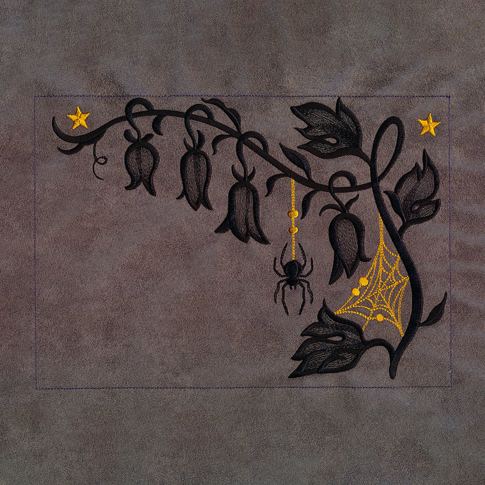 Spooky Floral Corners - Top Right - Image 5