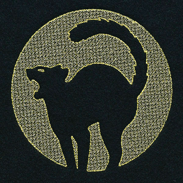 Spooky Halloween - Black Cat (Embossed) - Image 16