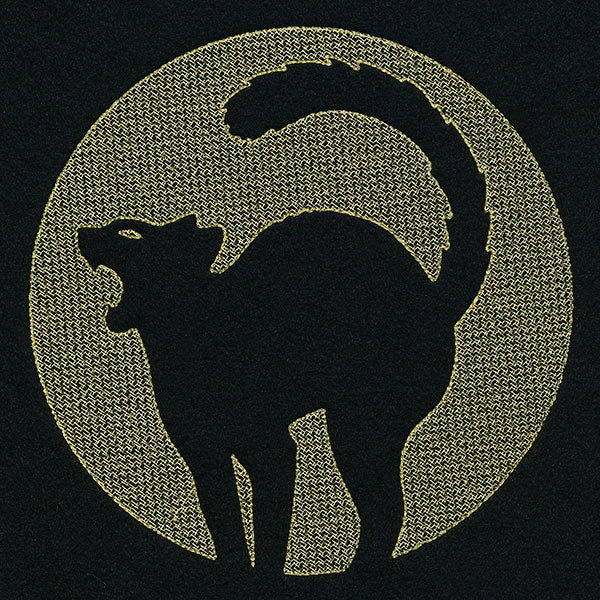 Spooky Halloween - Black Cat (Embossed) - Image 27