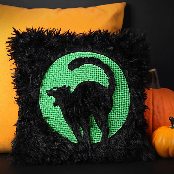 Spooky Halloween - Black Cat (Embossed) - Image 48