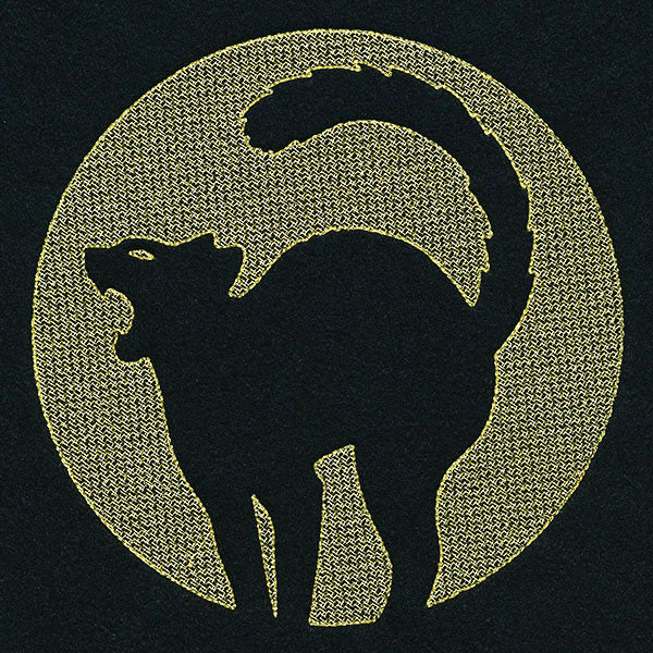 Spooky Halloween - Black Cat (Embossed) - Image 6