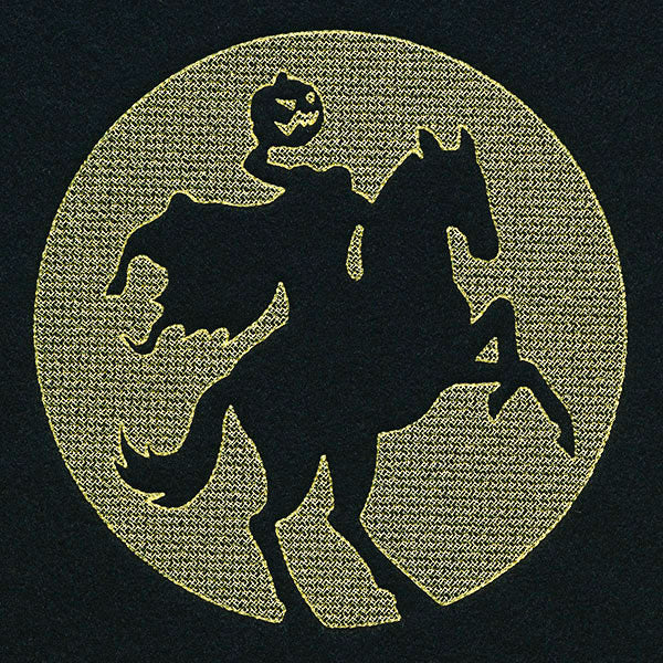 Spooky Halloween - Headless Horseman (Embossed) - Image 3