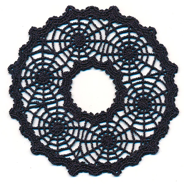 Spooky Spiderweb Doily - Open Center (Lace) - Image 21