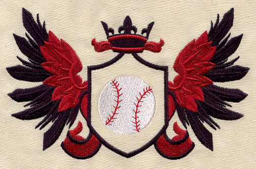 Sporty Baseball Crest - Image 2