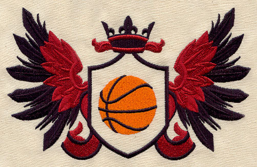 Sporty Basketball Crest - Image 2