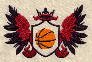 Sporty Basketball Crest - Image 3