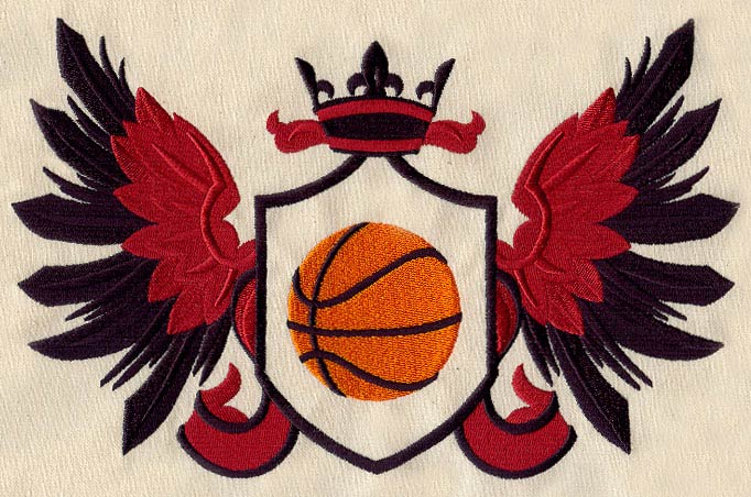 Sporty Basketball Crest - Image 4