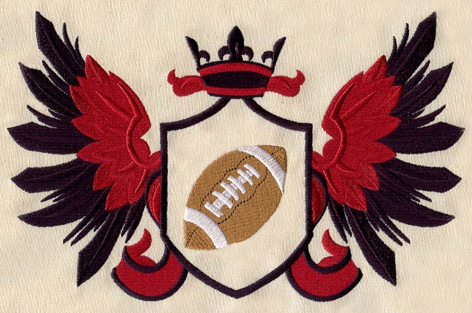 Sporty Football Crest - Image 4