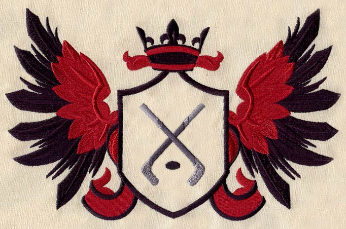 Sporty Hockey Crest - Image 4