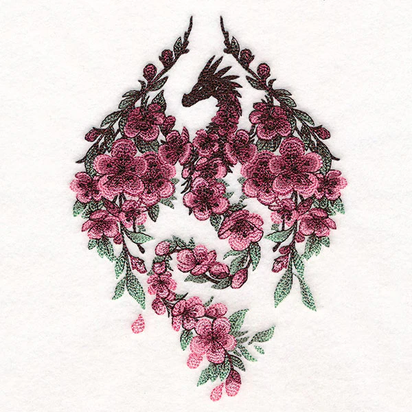 Spring Cherry Blossom Dragon - Image 5