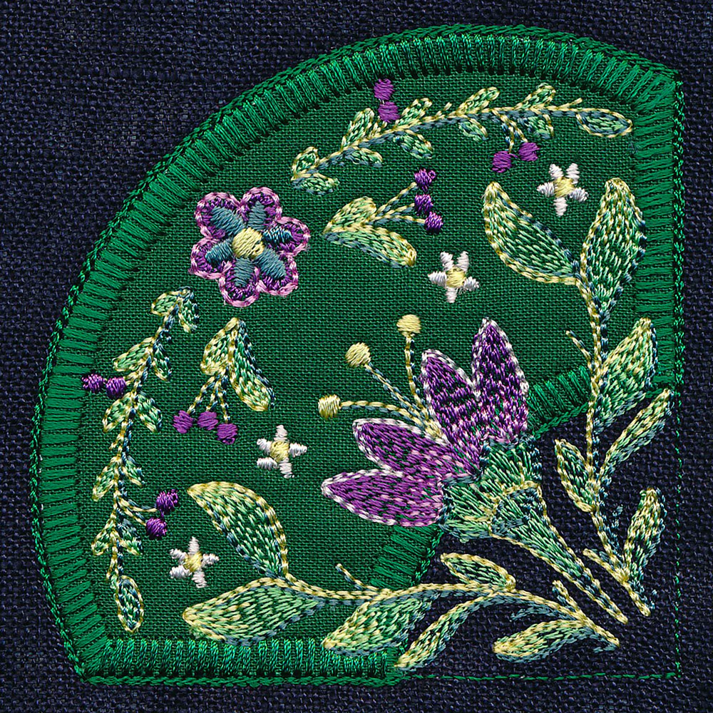 Spring Swallow Table Center Set (Applique) - Image 22