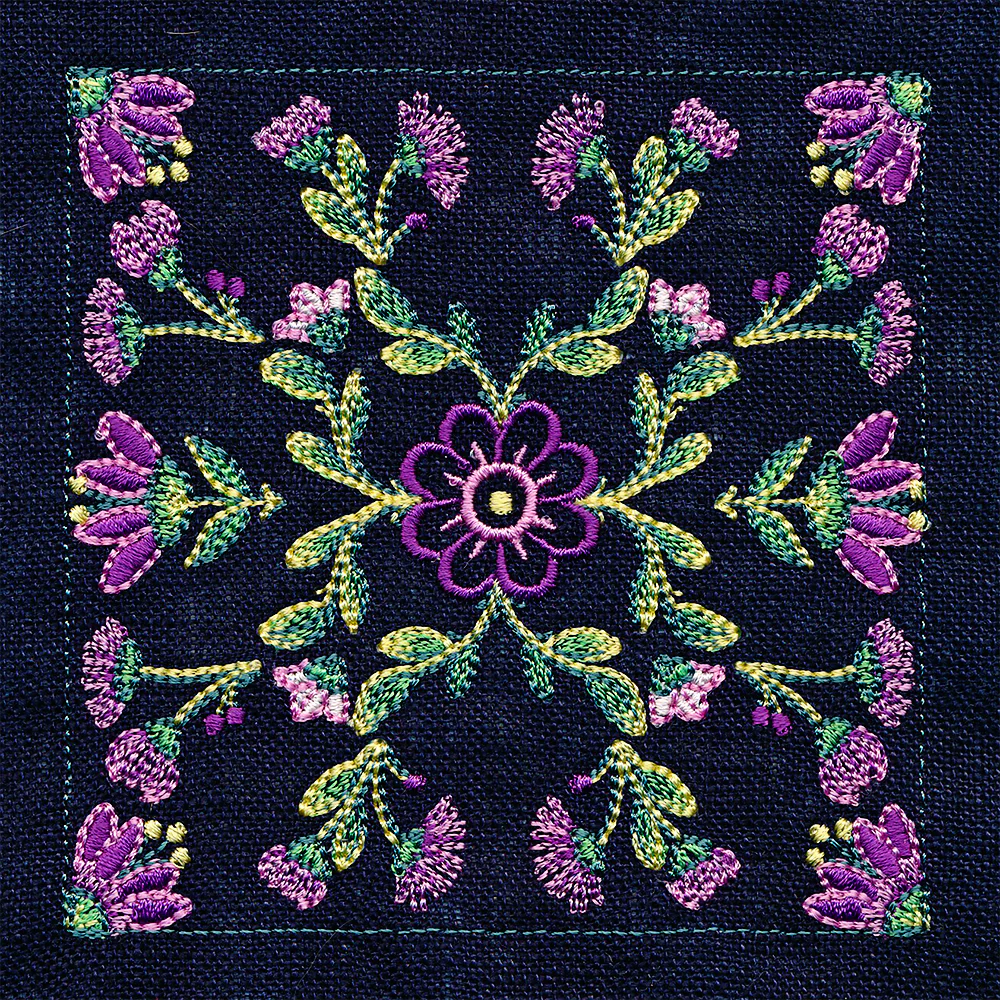 Spring Swallow Table Center Set (Applique) - Image 25