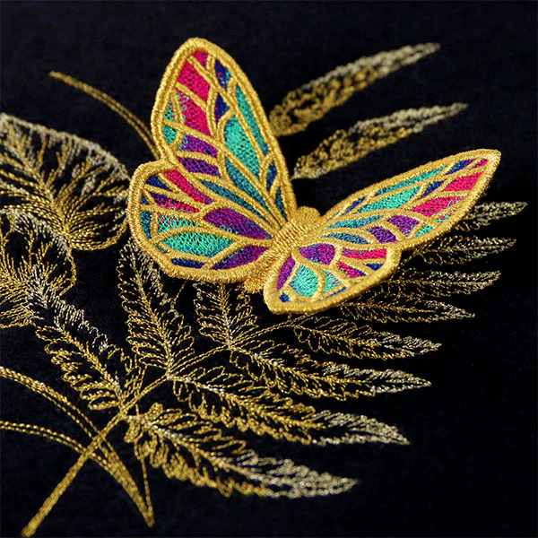 Stained Glass Butterfly (Lace) - Image 3