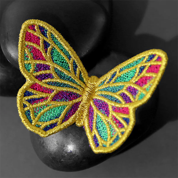 Stained Glass Butterfly (Lace) - Image 6