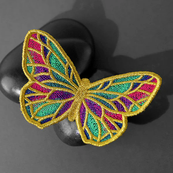 Stained Glass Butterfly (Lace) - Image 8