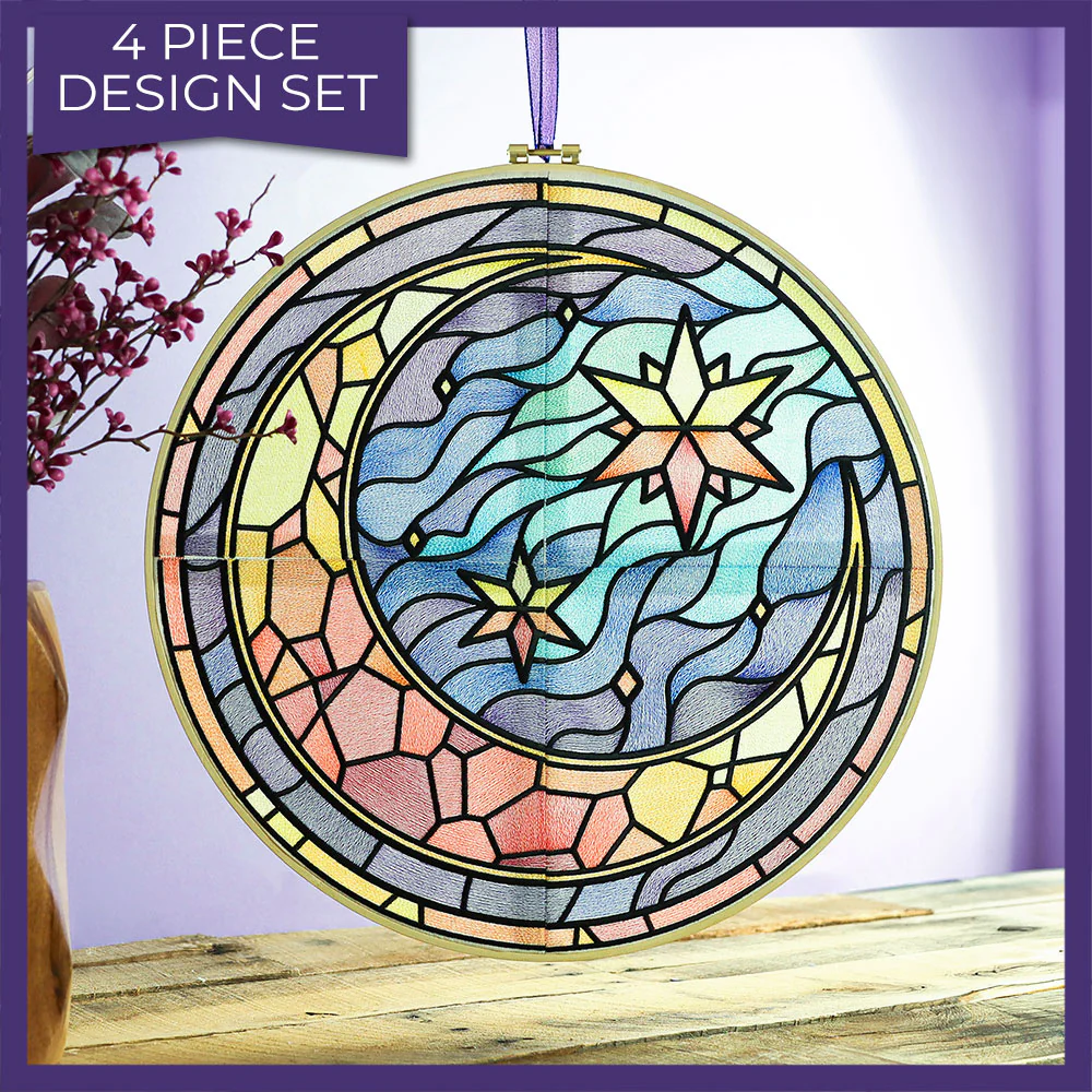 Stained Glass Crescent Moon Set - Image 24