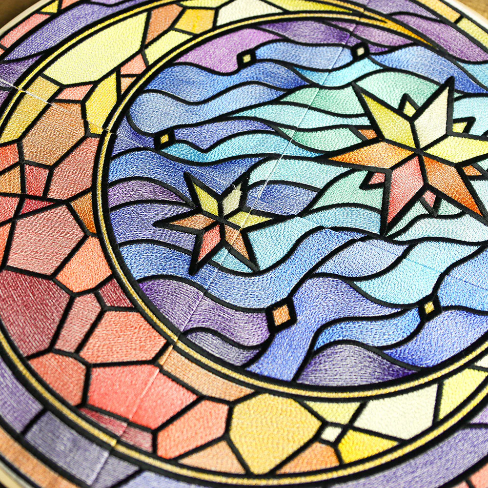 Stained Glass Crescent Moon Set - Image 3