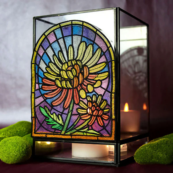 Stained Glass Mum Panel - Image 10