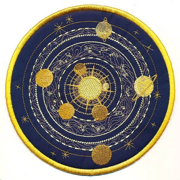 Starry Planet Trivet (In-the-Hoop) - Image 2