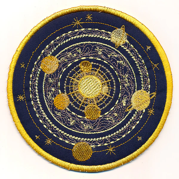 Starry Planet Trivet (In-the-Hoop) - Image 5