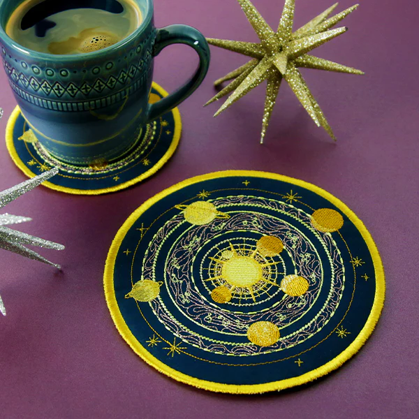 Starry Planet Trivet (In-the-Hoop) - Image 7