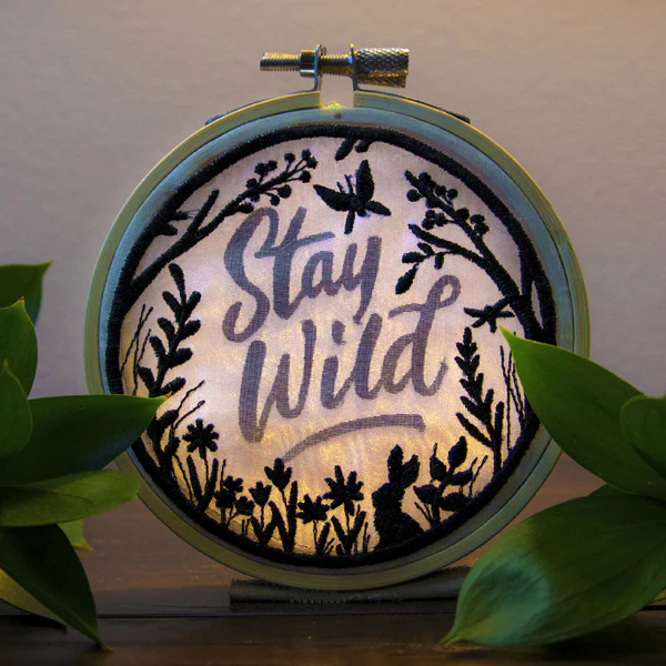 Stay Wild Shadowbox (Organza) - Image 3