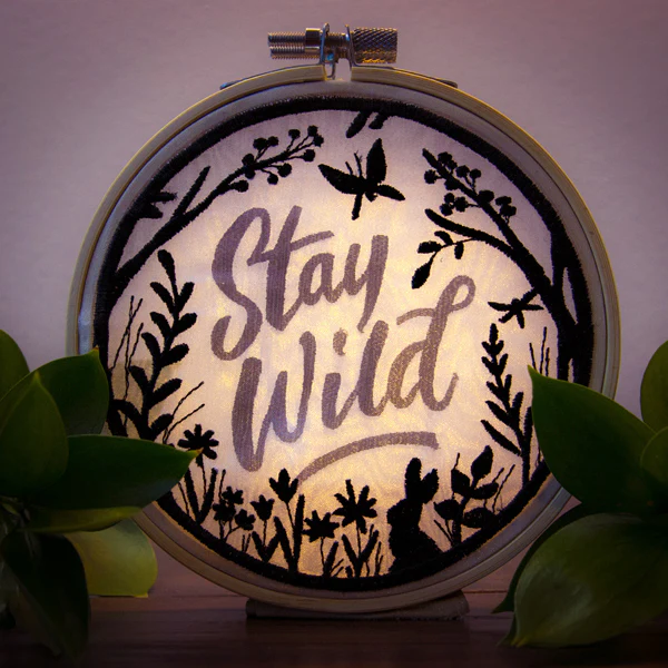 Stay Wild Shadowbox (Organza) - Image 5