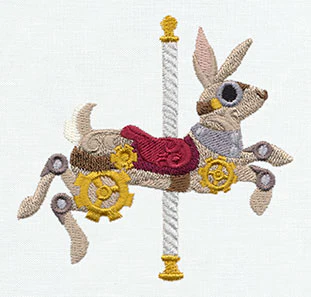 Steampunk Carousel - Bunny - Image 3
