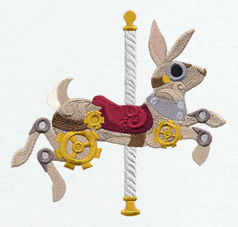 Steampunk Carousel - Bunny - Image 4