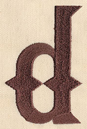 Steampunk Letter D - Lowercase - Image 2