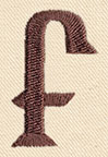 Steampunk Letter F - Lowercase - Image 4