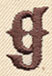 Steampunk Letter G - Lowercase - Image 5