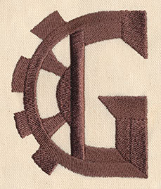 Steampunk Letter G - Uppercase - Image 2