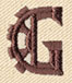 Steampunk Letter G - Uppercase - Image 5