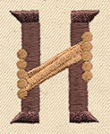 Steampunk Letter H - Uppercase - Image 4