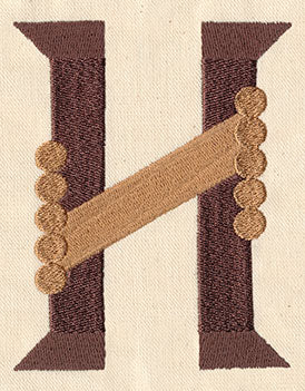 Steampunk Letter H - Uppercase - Image 6