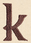 Steampunk Letter K - Lowercase - Image 4