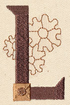 Steampunk Letter L - Uppercase - Image 3