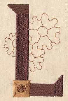 Steampunk Letter L - Uppercase - Image 6