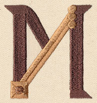Steampunk Letter M - Uppercase - Image 3