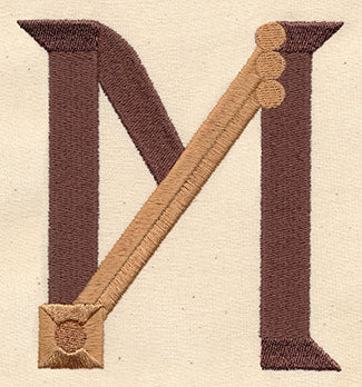 Steampunk Letter M - Uppercase - Image 6