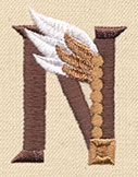Steampunk Letter N - Uppercase - Image 4